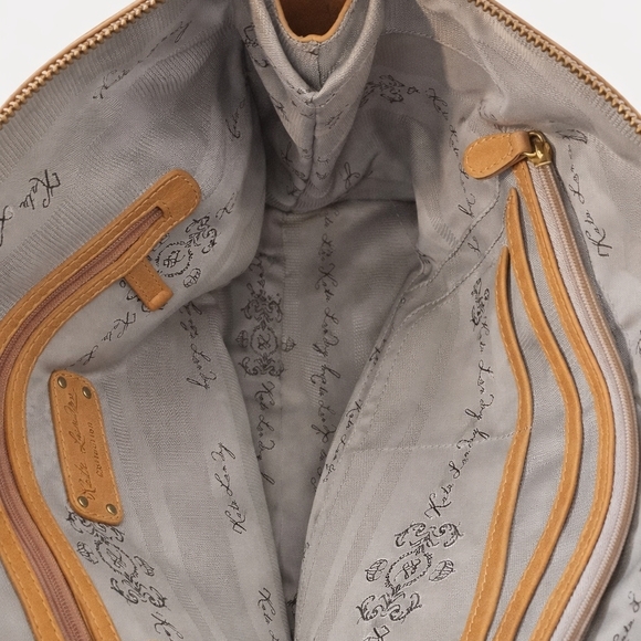 KATE LANDRY Stunning Leather Shoulder Bag. - Picture 4 of 5